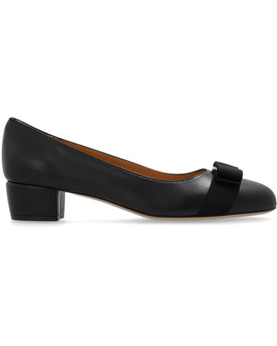 Ferragamo Vara High-Heeled Shoes - Black