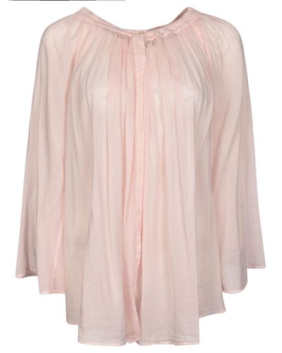 Forte Forte Ruffle Oversized Blouse - Pink