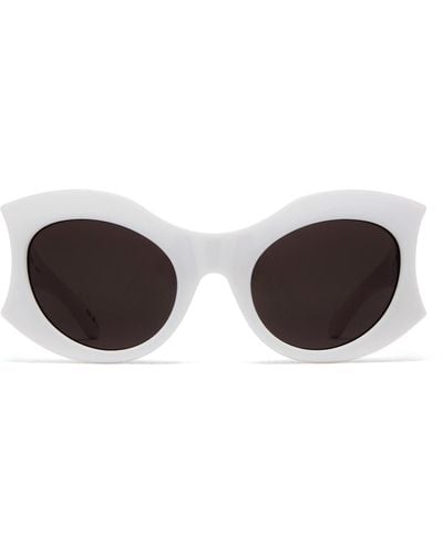 Balenciaga Bb0256S Sunglasses - White