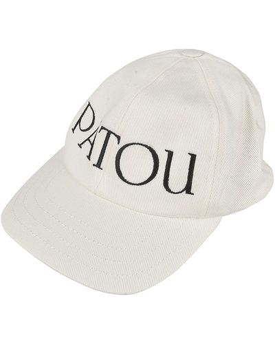 Patou Logo Baseball Cap - White