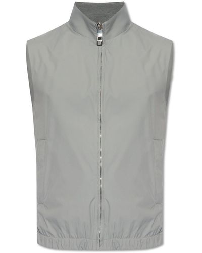 Dolce & Gabbana Dolce & Gabbana Reversible Vest - Gray