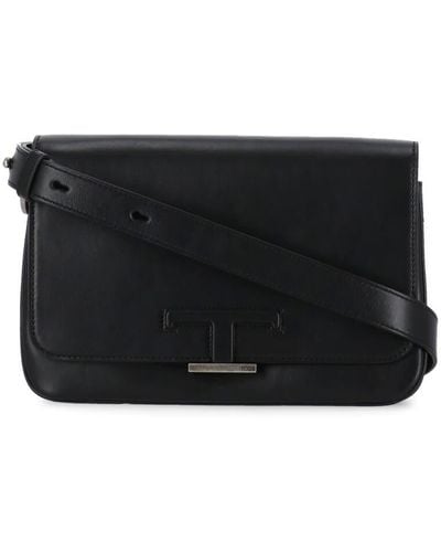 Tod's Mini Pouch With Logo - Black