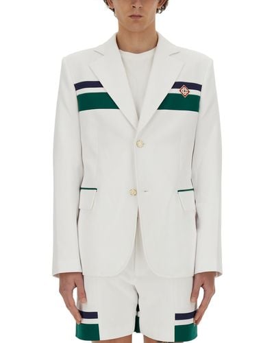 Casablancabrand Sport Tailoring Jacket - White