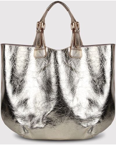 Essentiel Antwerp Metallic Shopping Bag