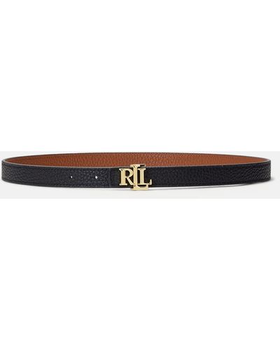 Ralph Lauren Rev Lrl 20 Belt Skinny - White