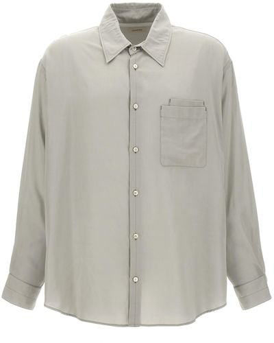 Lemaire 'Double Pocket' Shirt - Grey
