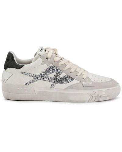 Ash Logo Patch Low-top Sneakers - White