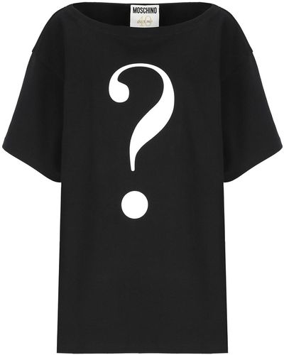 Moschino Question Mark T-Shirt - Black