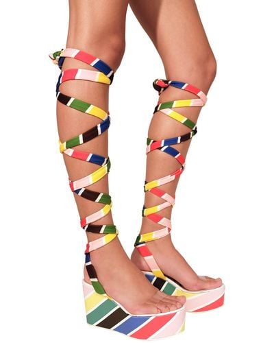Sara Battaglia Dancing Shoes - Multicolour
