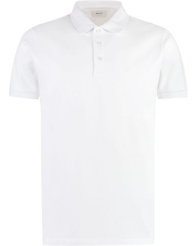 Bally Cotton Piqué Polo Shirt - White