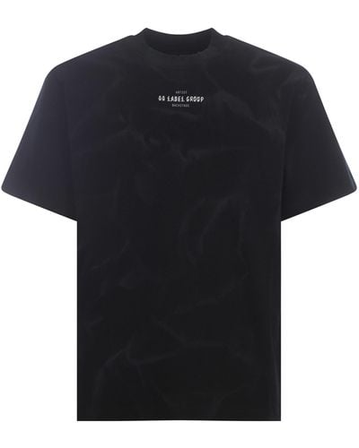 44 Label Group T-Shirt Made Of Cotton - Black