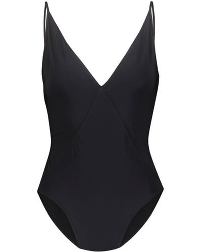 Rick Owens Deep V Bather Swimsuit - Black