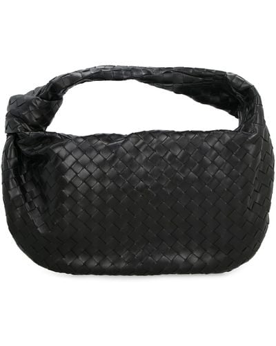Bottega Veneta Jodie Leather Bag - Black