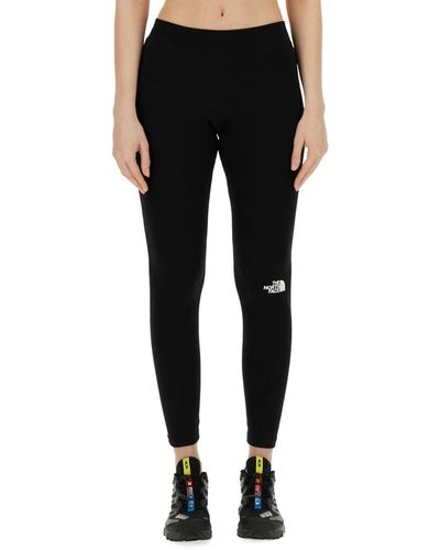 The North Face Leggings With Logo - Black