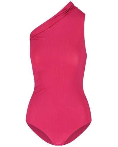 Rick Owens One-Shoulder Swimsuit - Pink