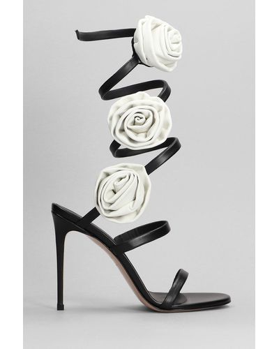 Le Silla Rose Sandals - White