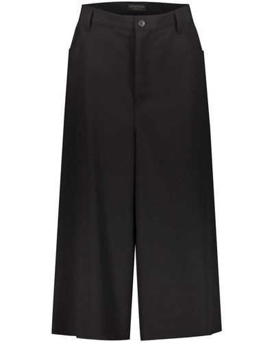 Balenciaga Loose Shorts - Black