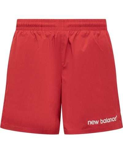 New Balance Archive Stretch Short - Red