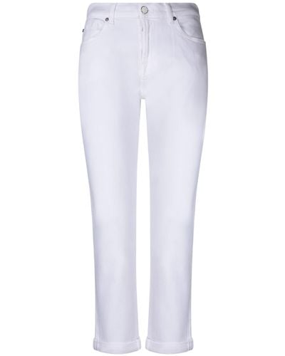 7 For All Mankind Josefina Jeans - White