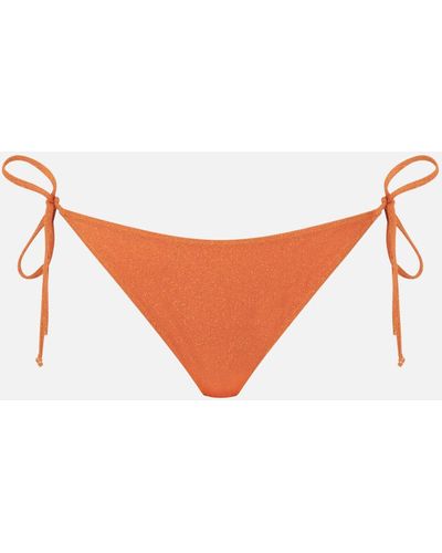 Mc2 Saint Barth Lurex Swim Briefs - Orange