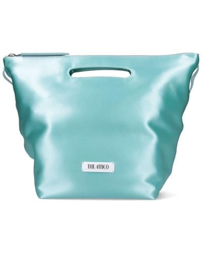 The Attico 'via Dei Giardini 30' Tote Bag - Blue