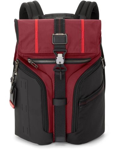 Tumi Alpha Bravo Logistics Backpack - Red