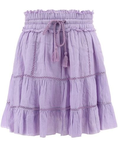 Isabel Marant Lioline Skirt - Purple