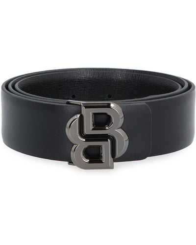 BOSS Vegan Leather Belt - Black
