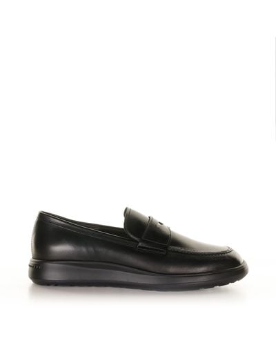 Fratelli Rossetti Leather Loafers - Black