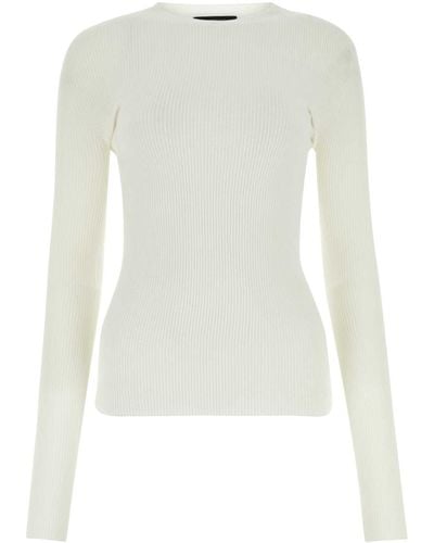 Balenciaga Cotton Top - White