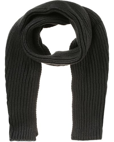 UGG W Chunky Rib Knit Scarf - Black