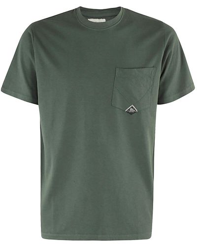 Roy Rogers T Shirt Pocket - Green