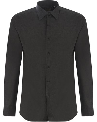 Xacus Shirt Made Of Cotton - Black