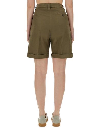 Aspesi Cotton Shorts - Green