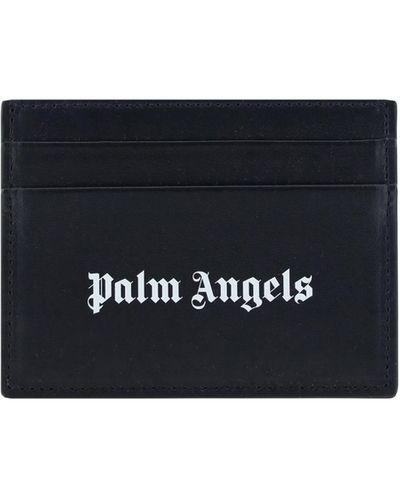 Palm Angels Wallets - Black