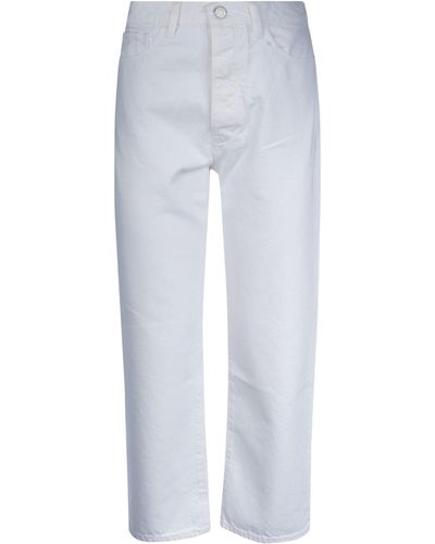 3x1 Sabina Girlfriend Core Jeans - White