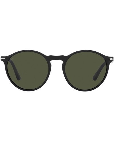 Persol Round Frame Sunglasses - Green