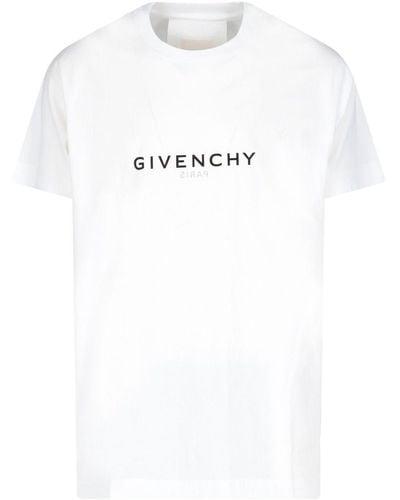 Givenchy T-Shirt Logo Reverse - White