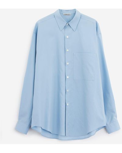AURALEE Shirt - Blue