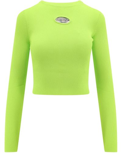 DIESEL Sweaters - Green
