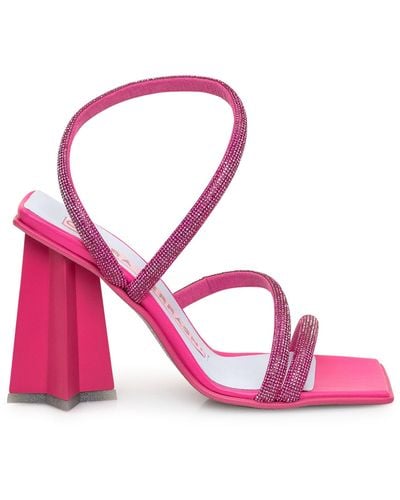 Chiara Ferragni Andromeda Rhinestone Sandal - Pink