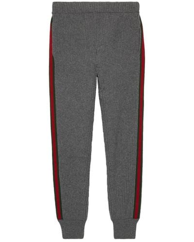 Gucci Wool Cashmere Pants - Gray