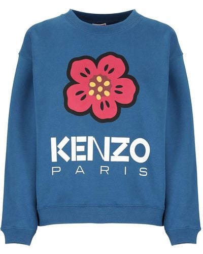 KENZO Boke Flower Sweatshirt - Blue
