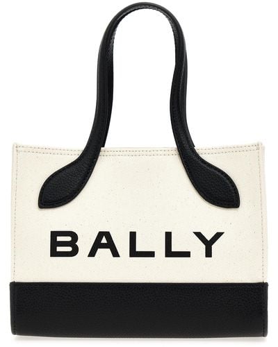 Bally Bar Keep On Shopper Tote Bag - Black