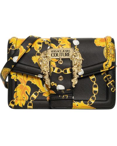 ZS597_G89  RvceShops - Versace Jeans Couture Logo Couture Crossbody Bag -  seasons leggings for women - 74VA4BF