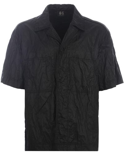 44 Label Group Bowling Shirt 44Label Group Made Of Viscose - Black