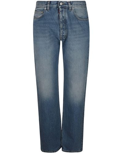 Maison Margiela Classic 5 Pockets Straight Leg Jeans - Blue