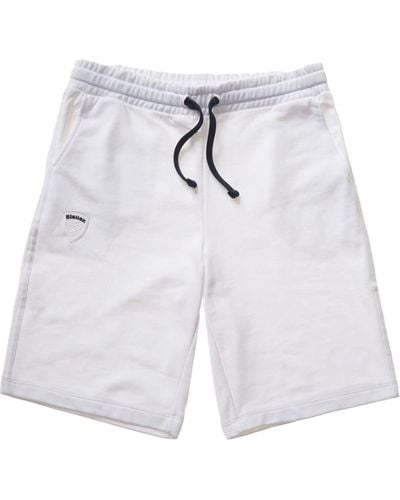 Blauer Bermuda Shorts - White