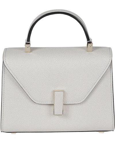 Valextra Micro Iside Shoulder Bag - White