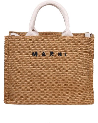 Marni Shopping Small - Brown